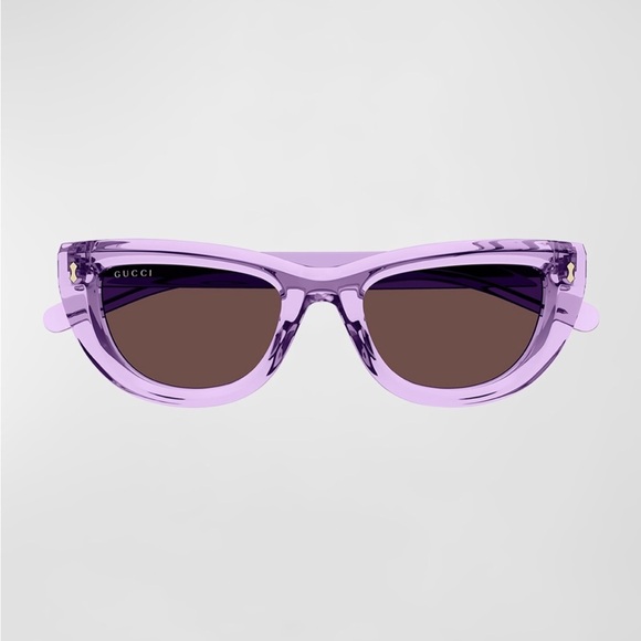 Gucci
Logo Acetate Cat-Eye Sunglasses
LILAC/PURPLE
NEW

0319 - Picture 1 of 4
